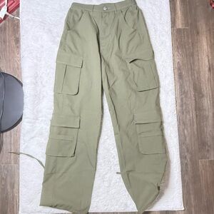 Olive Cargo Pants